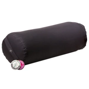 Yoga Bolster rond Antraciet van Biologisch Katoen