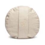 Yoga Bolster rond Beige van Biologisch Katoen2