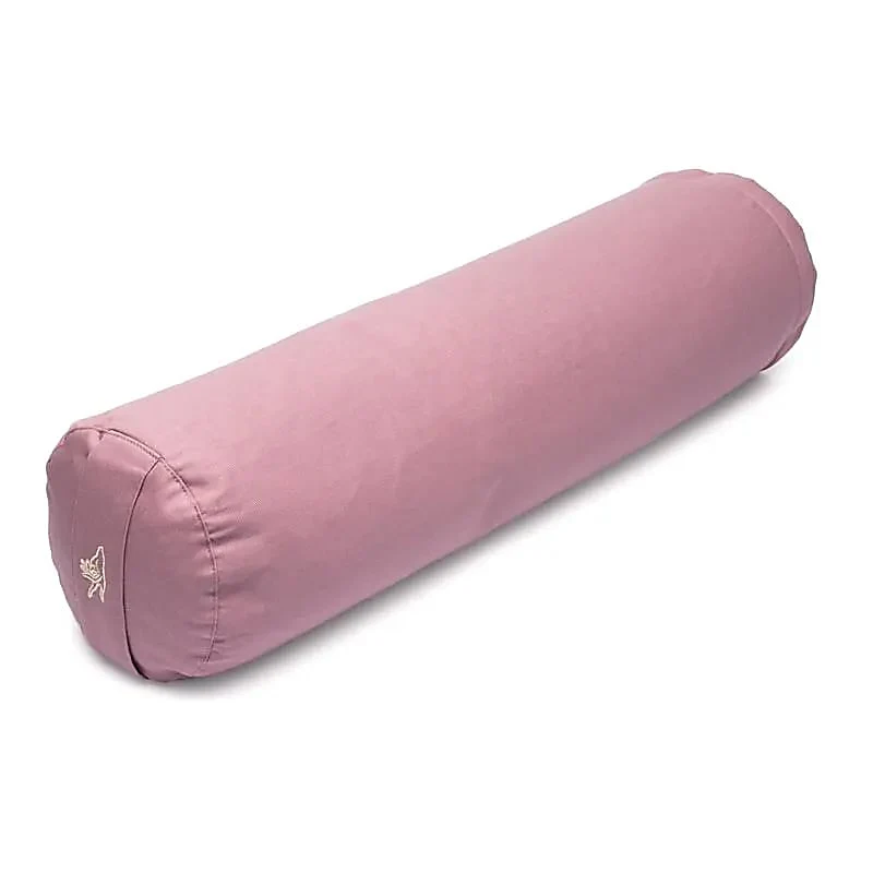 Yoga Bolster rond Lila van Biologisch Katoen
