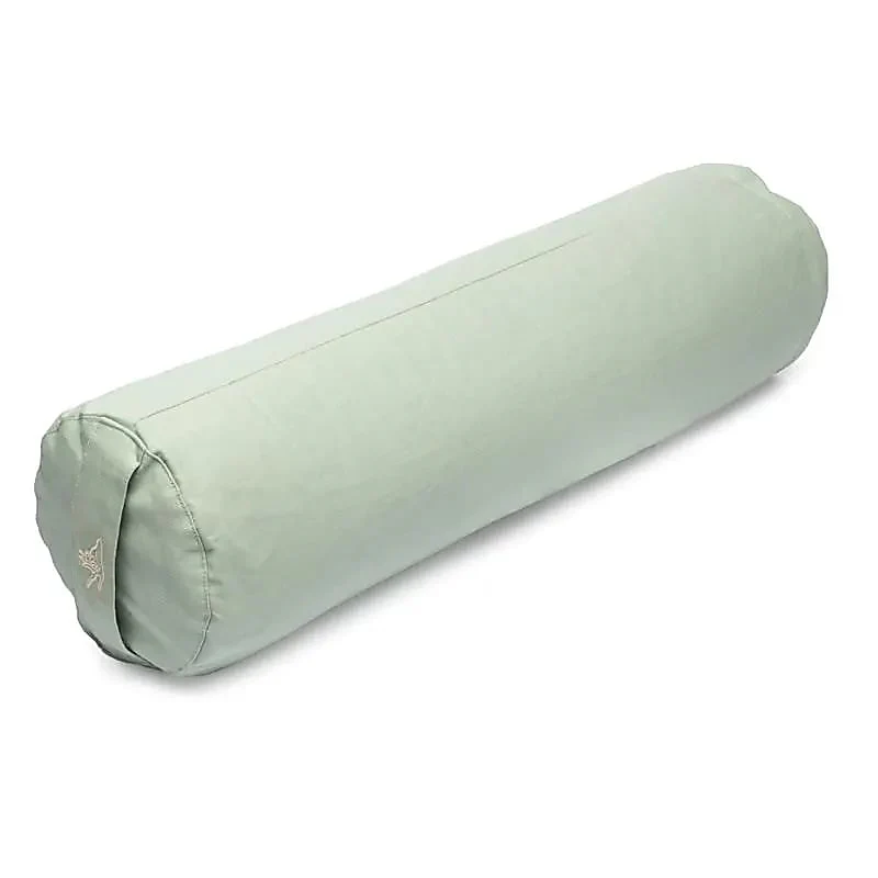 Yoga Bolster rond zachtgroen van Biologisch Katoen