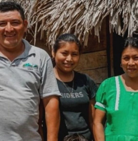 Cacao-boeren-familie Cacao-boeren-familie